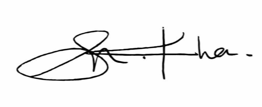Sadia Naz Khan signature